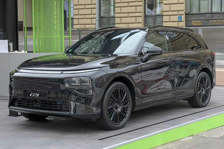XPeng G9 (2025), zdjęcie poglądowe – poprzednia generacja modelu
